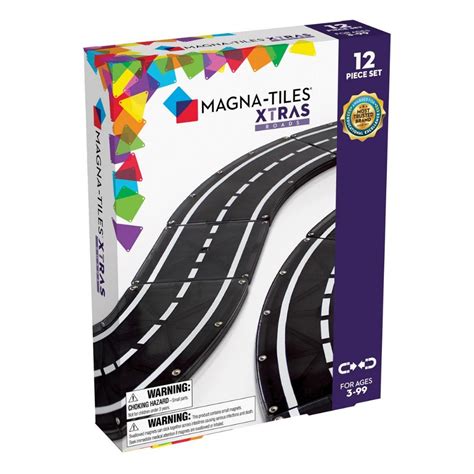 magnatile track|magna tiles magnetic roads.